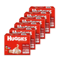 Kit de Fraldas Huggies Hiper Supreme Care M – 480 Unidades